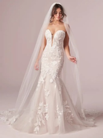 Rebecca Ingram Hattie by Rebecca Ingram #0 default All Ivory (gown with Ivory Illusion) thumbnail