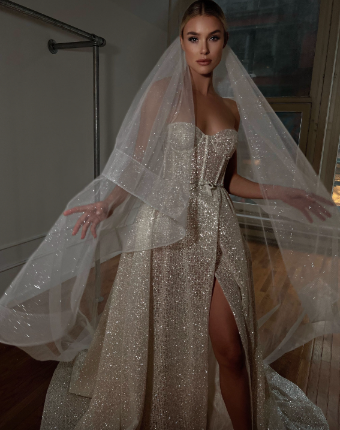 Berta 23-13 Veil by BERTA #0 default Ivory thumbnail