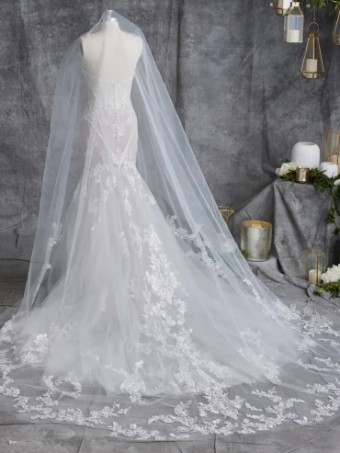 Maggie Sottero Trista Veil by Maggie Sottero #0 default All Ivory thumbnail