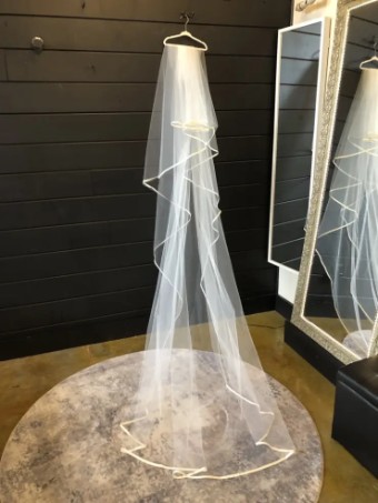 Paris by Deborah Moorland Eponine Veil - Paris by Debra Moreland #0 default Ivory thumbnail