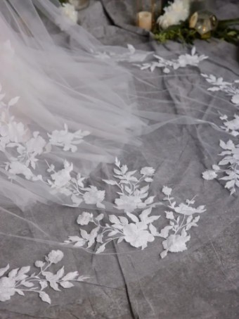 Rebecca Ingram Hattie Veil by Rebecca Ingram #4 default All Ivory thumbnail
