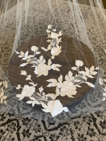 Rebecca Ingram Hattie Veil by Rebecca Ingram #2 All Ivory thumbnail
