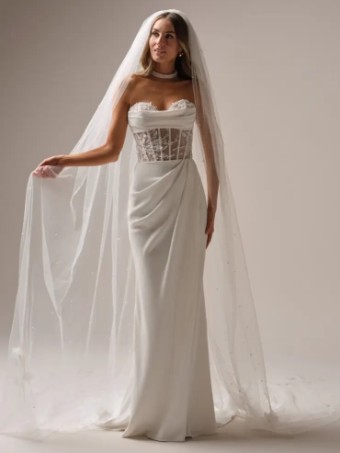 Rebecca Ingram Bree Veil by Rebecca Ingram #1 default Ivory thumbnail