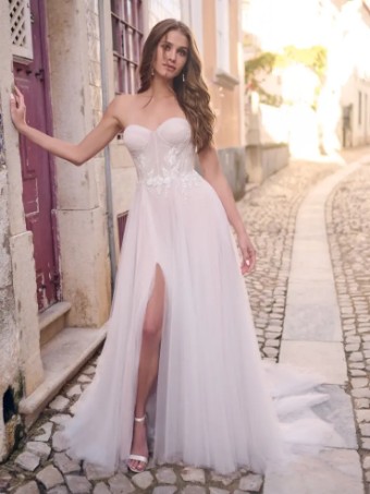 Maggie Sottero Gwen by Maggie Sottero #0 default Ivory over Blush (with natural illusion) thumbnail
