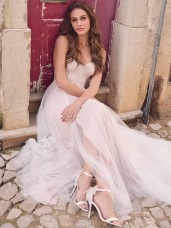 Maggie Sottero Gwen by Maggie Sottero #3 Ivory over Blush (with natural illusion) thumbnail