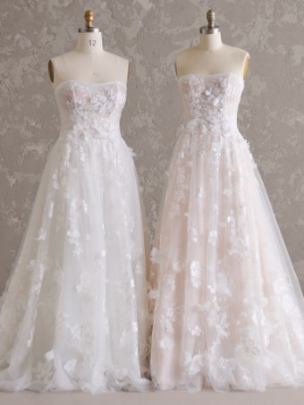 Maggie Sottero Laila #5 default All Ivory (with ivory illusion) thumbnail