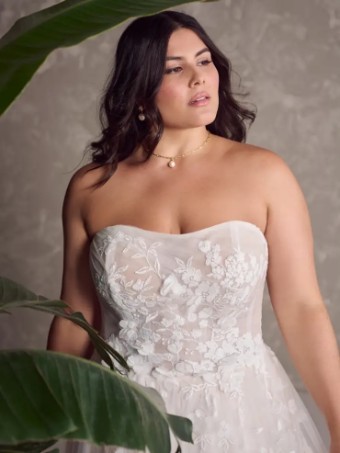 Maggie Sottero Laila by Maggie Sottero #3 All Ivory (with ivory illusion) thumbnail