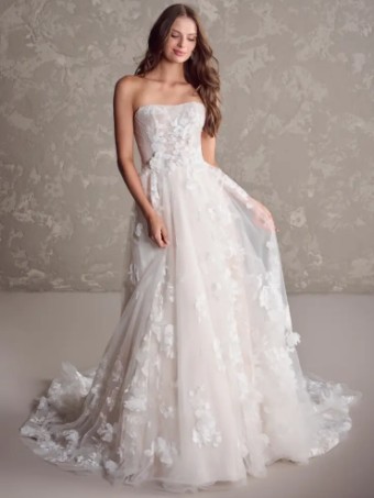 Maggie Sottero Laila by Maggie Sottero #0 default All Ivory (with ivory illusion) thumbnail