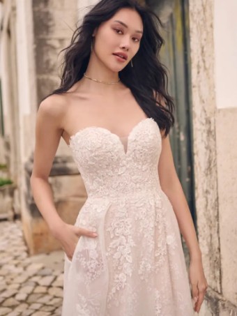 Maggie Sottero Chelsea by Maggie Sottero #1 Ivory over Blush (with natural illusion) thumbnail
