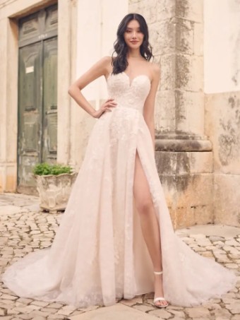 Maggie Sottero Chelsea by Maggie Sottero #0 default Ivory over Blush (with natural illusion) thumbnail