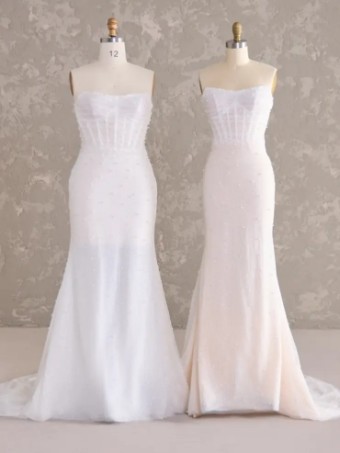 Maggie Sottero Drew Marie by Maggie Sottero #3 default Ivory over Blush (with natural illusion) thumbnail