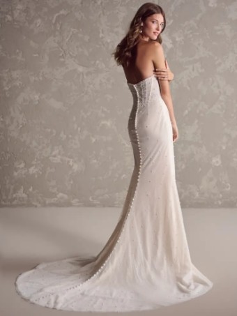 Maggie Sottero Drew Marie by Maggie Sottero #1 Ivory over Blush (with natural illusion) thumbnail