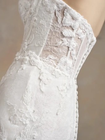 Maggie Sottero Ortensia by Maggie Sottero #5 Ivory over Blush (with natural illusion) thumbnail