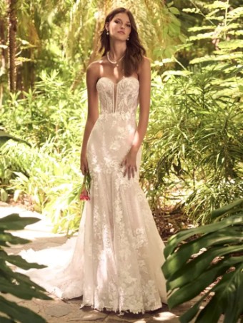 Maggie Sottero Ortensia by Maggie Sottero #0 default Ivory over Blush (with natural illusion) thumbnail