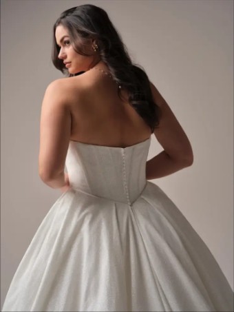 Maggie Sottero Derrick Royale by Maggie Sottero #5 All Ivory (with ivory illusion) thumbnail