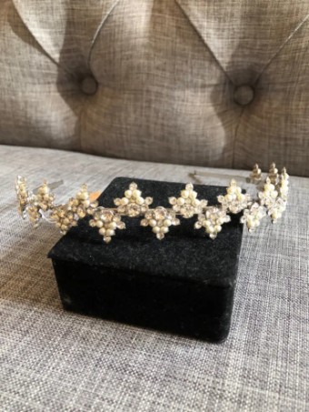 Paris by Deborah Moorland Carnival of Venice Headband - Paris by Debra Moreland #0 default Silver/Light Ivory thumbnail