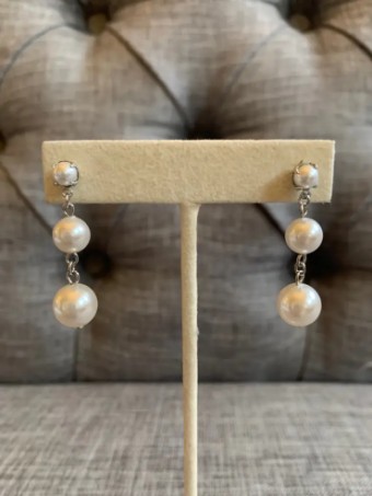 Paris by Deborah Moorland Return to Me Earrings - Paris by Debra Moreland #0 default Sliver/Bright White thumbnail