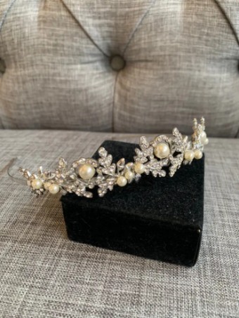 Paris by Deborah Moorland Mansfield Park Headpiece - Paris by Debra Moreland #1 default Silver/Bright White/Crystal thumbnail