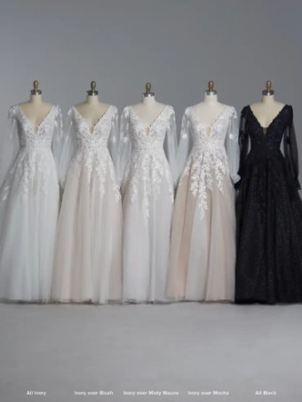 Rebecca Ingram Alexandria by Rebecca Ingram #10 default Black (gown with Black Illusion) thumbnail