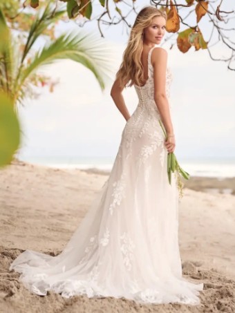 Rebecca Ingram Alanis by Rebecca Ingram #1 Ivory over Blush (with natural illusion) thumbnail