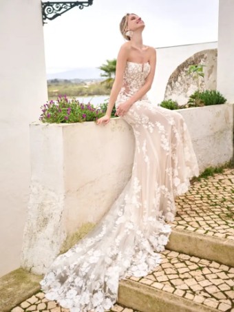 Sottero and Midgley Adelaide by Sottero & Midgley #0 default Ivory over Nude (with natural illusion) thumbnail