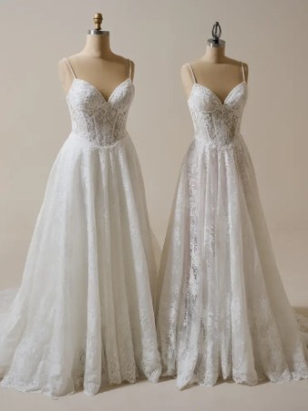 Sottero and Midgley Narissa by Sottero & Midgley #4 Ivory over Soft Blush (with natural illusion) thumbnail