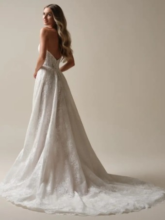 Sottero and Midgley Narissa by Sottero & Midgley #2 Ivory over Soft Blush (with natural illusion) thumbnail