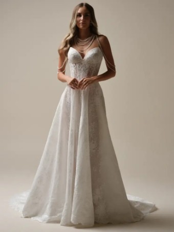 Sottero and Midgley Narissa by Sottero & Midgley #0 default Ivory over Soft Blush (with natural illusion) thumbnail