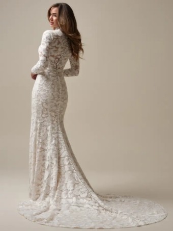 Sottero and Midgley Holland by Sottero & Midgley #1 All Ivory (with ivory illusion) thumbnail