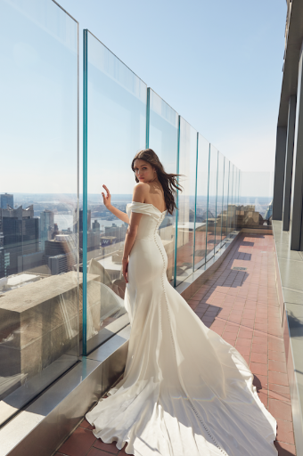 Bliss by Monique Lhuillier BL20107 by Bliss Monique Lhuillier #2 default Silk White thumbnail