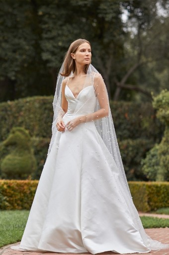 Bliss by Monique Lhuillier BL21201 by Bliss Monique Lhuillier #0 default Silk White thumbnail