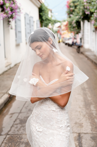 Bliss by Monique Lhuillier BL22215 by Bliss Monique Lhuillier (dress only) #1 default Silk White/Latte thumbnail