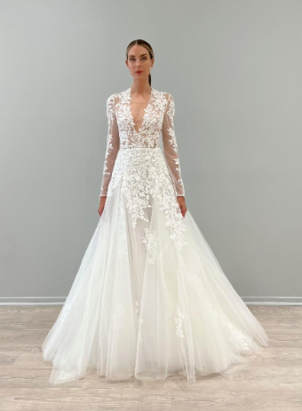 Bliss by Monique Lhuillier BL23203 by Bliss Monique Lhuillier #0 default Silk White thumbnail