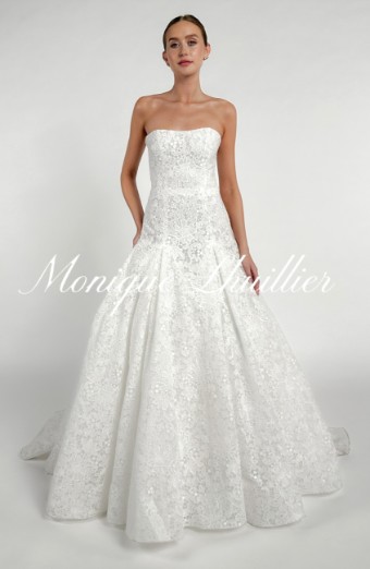 Bliss by Monique Lhuillier BL25103 by Bliss Monique Lhuillier #1 Silk White thumbnail