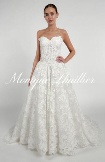 Bliss by Monique Lhuillier BL25106 by Bliss Monique Lhuillier #1 Silk White thumbnail