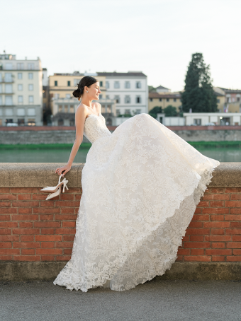 Bliss by Monique Lhuillier BL25106 by Bliss Monique Lhuillier #0 default Silk White thumbnail