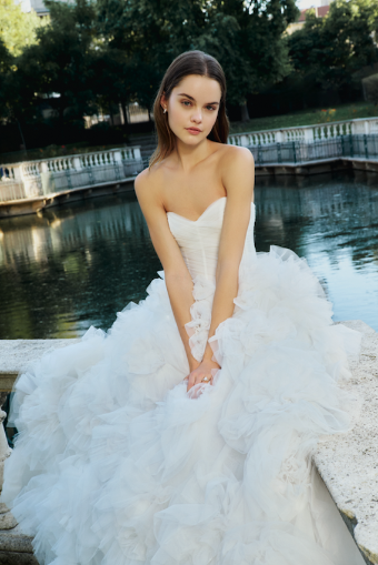 Bliss by Monique Lhuillier BL25205 by Bliss Monique Lhuillier #0 default Silk White thumbnail