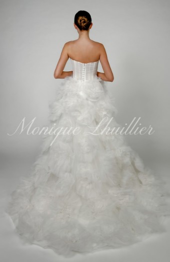 Bliss by Monique Lhuillier BL25205 by Bliss Monique Lhuillier #2 Silk White thumbnail