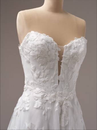 Maggie Sottero Natalie #4 All Ivory (with ivory illusion) thumbnail