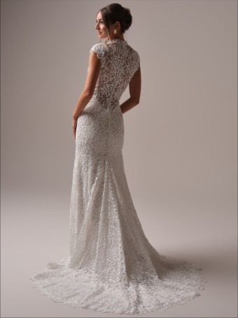 Maggie Sottero Auburn #1 Ivory (with Ivory Illusion) thumbnail