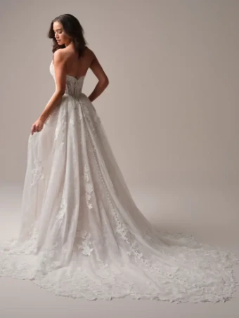 Sottero and Midgley Parker by Sottero & Midgley #1 All Ivory (with ivory illusion) thumbnail