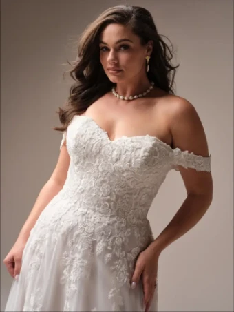 Maggie Sottero Everleigh by Maggie Sottero #5 All Ivory (with ivory illusion) thumbnail