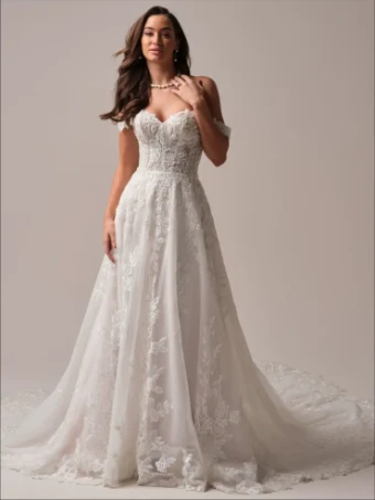 Maggie Sottero Everleigh by Maggie Sottero #0 default All Ivory (with ivory illusion) thumbnail