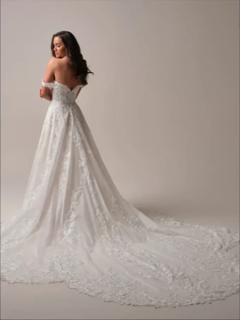 Maggie Sottero Everleigh by Maggie Sottero #2 All Ivory (with ivory illusion) thumbnail