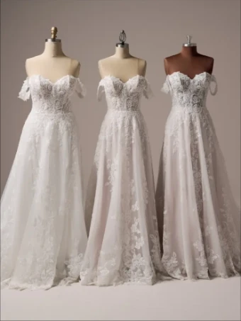 Maggie Sottero Everleigh by Maggie Sottero #6 default All Ivory (with ivory illusion) thumbnail