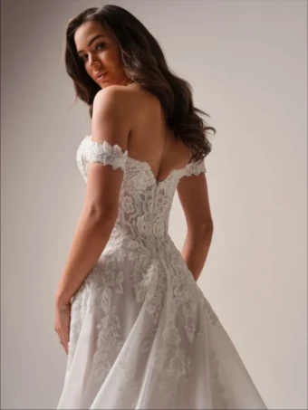 Maggie Sottero Everleigh by Maggie Sottero #3 All Ivory (with ivory illusion) thumbnail