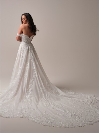 Maggie Sottero Everleigh #2 All Ivory (with ivory illusion) thumbnail