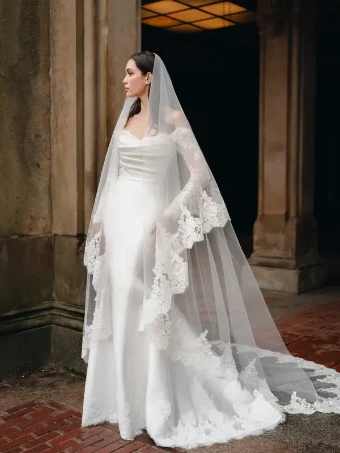 Bliss by Monique Lhuillier BL26104 by Bliss Monique Lhuillier #0 default Silk White thumbnail