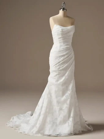Rebecca Ingram Kendall #0 default All Ivory (gown with Ivory Illusion) thumbnail
