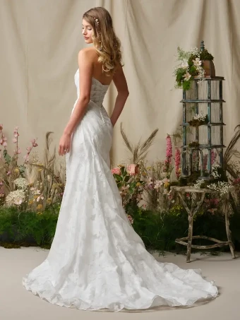 Rebecca Ingram Kendall #3 default All Ivory (gown with Ivory Illusion) thumbnail